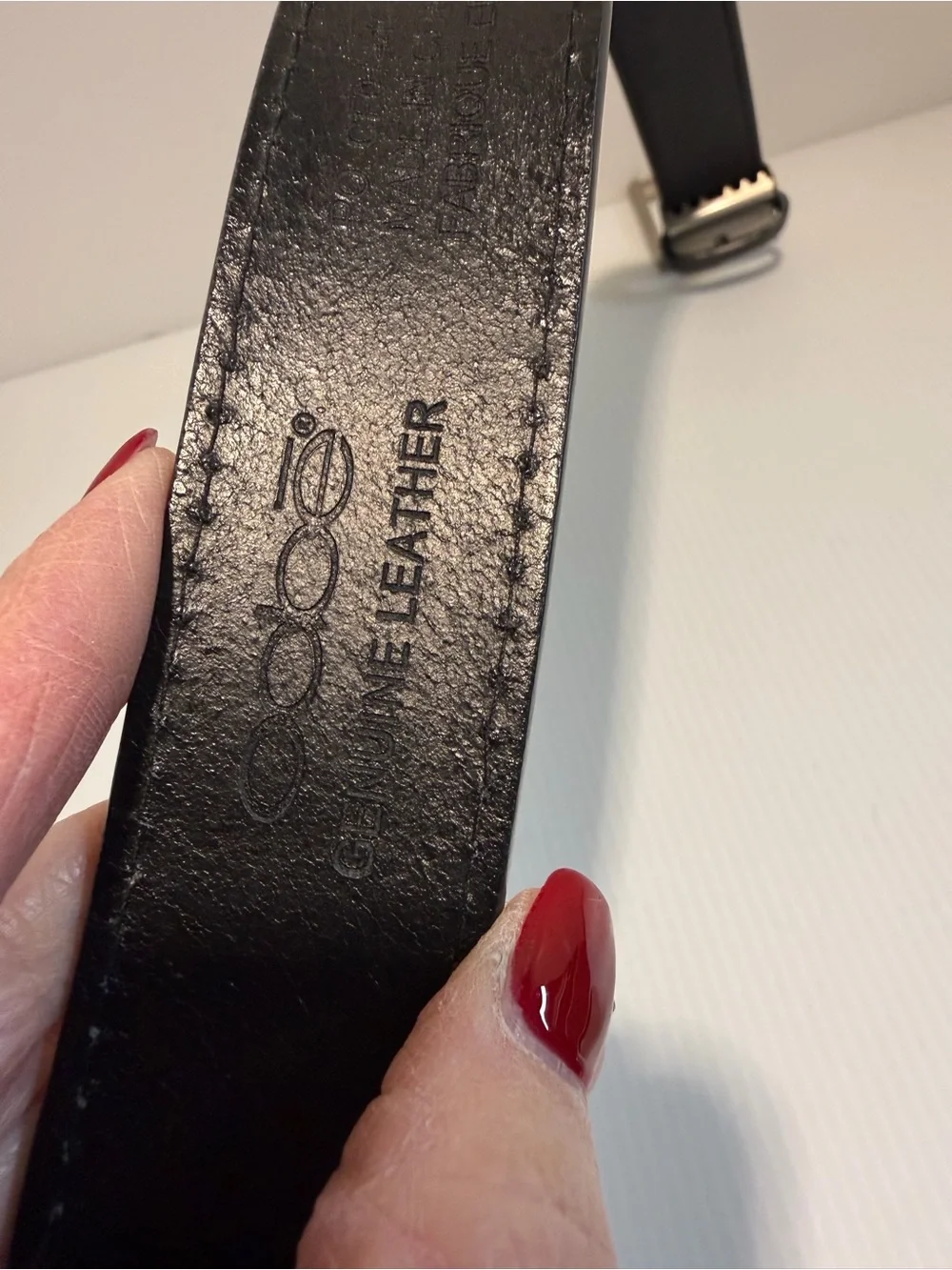 💼 Men's Reversible Genuine Leather Dress Belt M